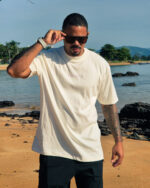 Oversized branca/estampa roxo Resgate - Imagem 2