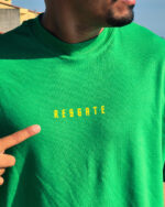 Oversized verde/estampa amarela Resgate - Imagem 4