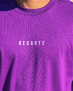Oversized roxo/estampa branca Resgate - Imagem 4