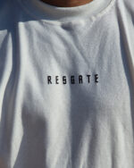 Oversized branca/estampa preta Resgate - Imagem 3