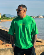 Oversized verde/estampa amarela Resgate - Imagem 3